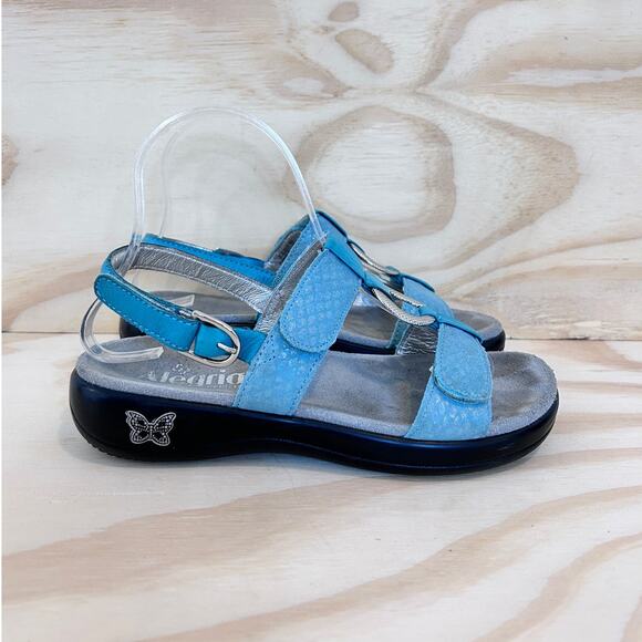 Alegria - Julie Slingback - Sandals - Green - Women's - 7.5 - JUL-217 - Picture 1 of 9